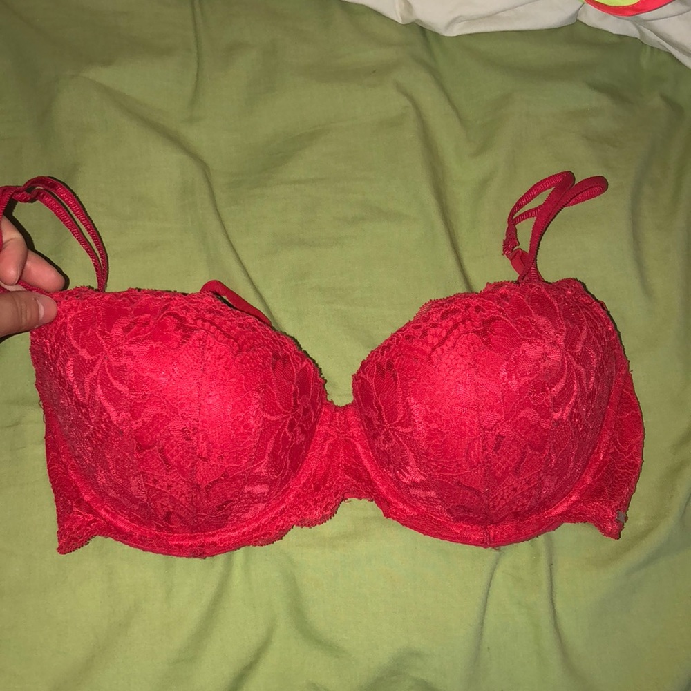 Red lace Bra